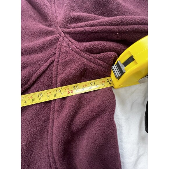 Champion Performance Men’s Dark Mulberry Full Zip Fleece Jacket Size M New Tags - Picture 8 of 10